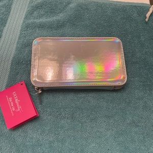 Ulta Beauty Make Up Case - Metallic Silver- Brand New